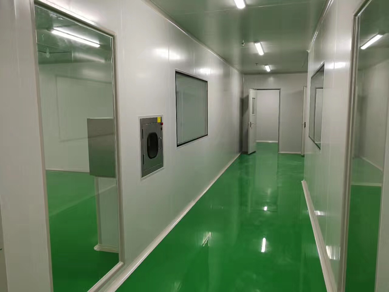 上海松江新橋食品廠(chǎng)潔凈車(chē)間裝修圖片